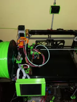 3D printer camera mount for sportscam style cameras