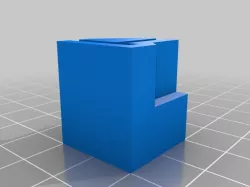 (3D Slash) Printrbot Front Left Foot [Taller]