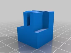 (3D Slash) Printrbot Front Right Foot [Taller]