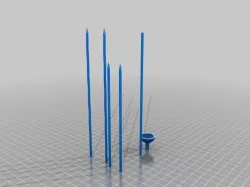 3mm cross bow bolts