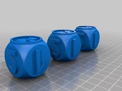 40K Blood Angels Space Marines Dice