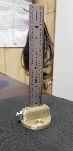 6 inch precision ruler magnet mount