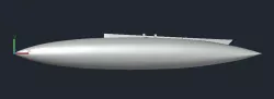 600 Gallon Centerlin Fuel Tank for Freewing F-4 Phantom