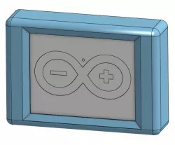 Adafruit 2.8" TFT LCD Enclosure with GoPro mount