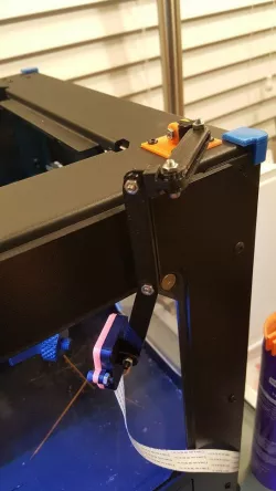 Adjustable Raspberry Pi camera mount for PowerSpec Ultra 3D Printer