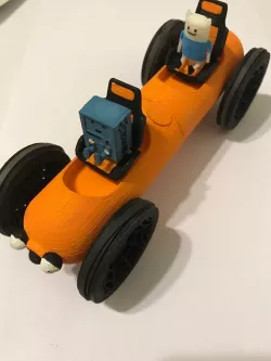 Adventure Time Elastic Band Car 