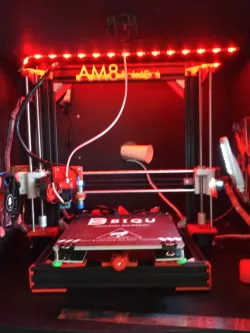 AM8 Faceplate Nameplate SolidBot