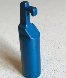 Attic ladder pole hook