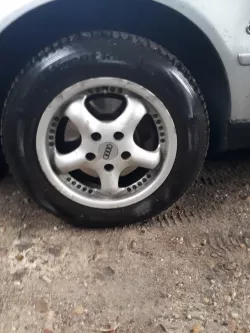 Audi logo wheel cap