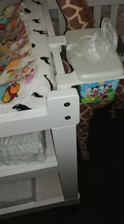 Baby Change Table Wet Wipes Bracket