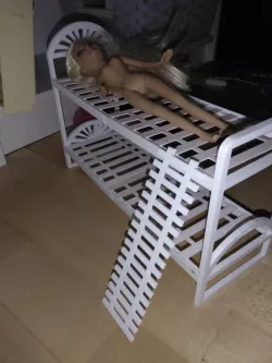 Barbie doll bed ladder