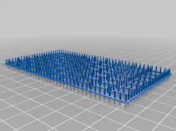 Bed of Nails (Test for even light distribution LCD / DLP / SLA Printers)