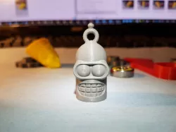 Bender Head Keychain