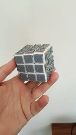 Braille Rubik Cube Face Tile 