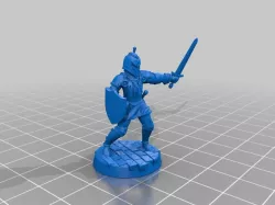 	Bretonnian Knight and Armored Warrior (Update) -  Remix