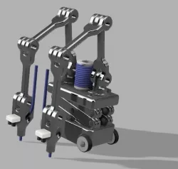 Building Print Bots - Printed Building Concept