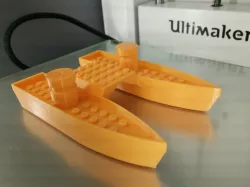 Catamaran Balloon Boat