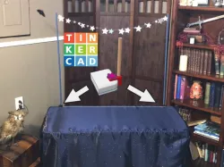 Craft Show Table Clamp for Dowel Rod