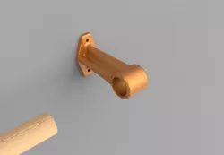 Curtain rod holder / Support tringle à rideaux