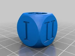 Desria's enchanted dice