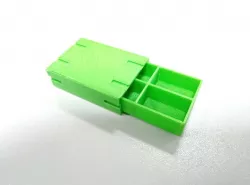 Electronic components storage boxes