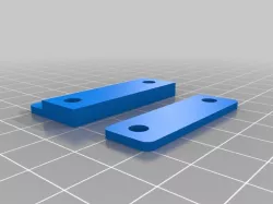 Flashforge Creator Pro / PowerSpec 3D Pro 2 Door hinge hook replacements