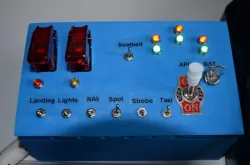 Flight Simulator Switchbox [Simulator Switches] for Acraze USB