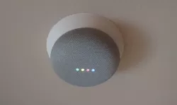 Google Home Mini mount base for round junction box