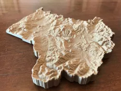 Grand County, CO Topo Map