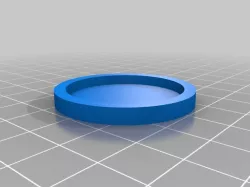 HeroClix Round Object Token Base