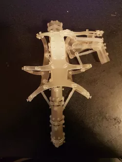 Hybrid Soft/bone android experiment