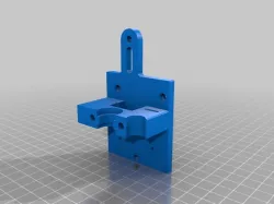 Hypercube Linear Rail E3D Mount (Fusion)