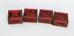 Infill Test Cubes