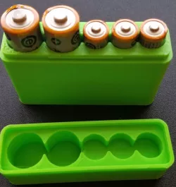 Inline Battery Carrier - 3AAA, 2AA