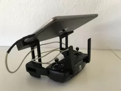 iPad Mini (with case) Adapter for Mavic Pro (2) /Air/Mini & Spark Controller