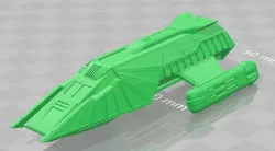 Klingon Shuttlecraft (Kitbashed)