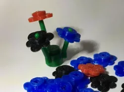 Lego Compatable Flower