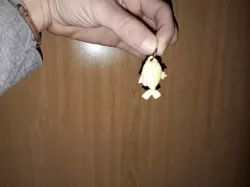 Magikarp gold keychain