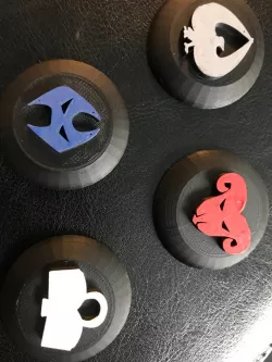 Malifaux Suit Tokens