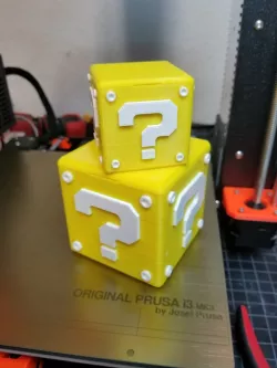 Mario Question Block Box