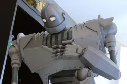 Massive Iron Giant and Hogarth