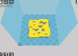 Minecraft Ore (Redstone block)
