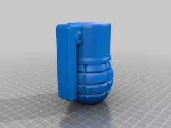 Mini Bic Grenade Case (Lighter)