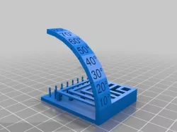 Mini Printer Test (Overhang, Bridge and String)
