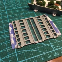 Misc. Parts for 1:350 Enterprise Refit Model kit