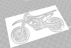 Motorcycle 3d Picture Kawasaki