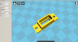 MPX connector for screwed plate connection