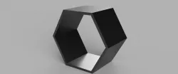 Nut and Bolt Hexagon M6 to M7 adapter