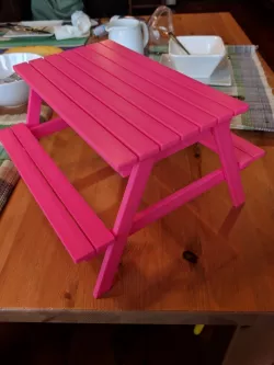 Our Generation Doll Picnic Table