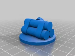 Partisan Booby Trap/Bomb marker for Bolt Action